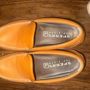 Sperry Men's Orange Slip-On Loafers